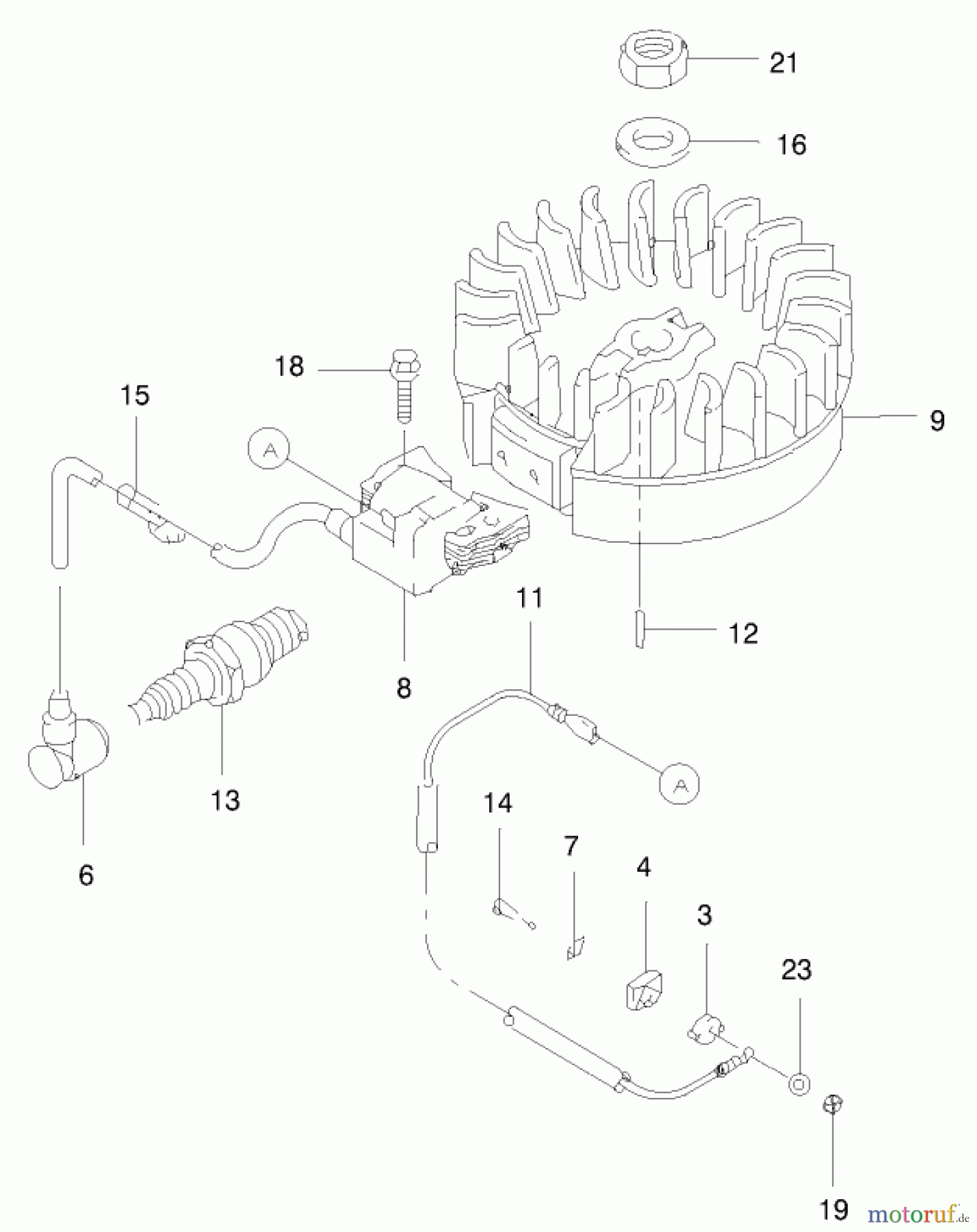  Rasenmäher 22172 - Toro Recycler Mower (SN: 200000001 - 200999999) (2000) ELECTRIC EQUIPMENT