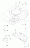 Rasenmäher 22173 - Toro 53cm Heavy-Duty Recycler Mower (SN: 210000001 - 210999999) (2001) Ersatzteile COVER/COOLING ASSEMBLY