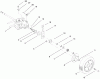 Rasenmäher 22174 - Toro 53cm Heavy-Duty Recycler Mower (SN: 210000001 - 210999999) (2001) Ersatzteile GEAR CASE AND REAR WHEEL ASSEMBLY