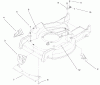 Rasenmäher 22174 - Toro 53cm Heavy-Duty Recycler Mower (SN: 210000001 - 210999999) (2001) Ersatzteile HOUSING ASSEMBLY NO. 98-7142