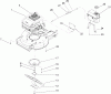 Rasenmäher 22175 - Toro 21" Heavy-Duty Recycler Mower (SN: 250000001 - 250999999) (2005) Ersatzteile ENGINE, FUEL TANK AND BLADE ASSEMBLY