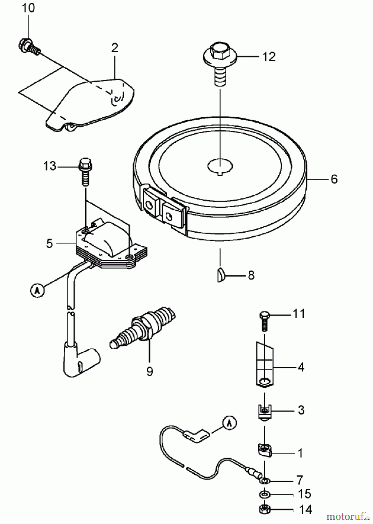  Rasenmäher 22176TE - Toro 53cm Heavy-Duty Recycler Mower (SN: 270000001 - 270999999) (2007) ELECTRICAL EQUIPMENT ASSEMBLY