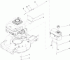 Rasenmäher 22177 - Toro 21" Heavy-Duty Recycler Mower (SN: 240000001 - 240999999) (2004) Ersatzteile FUEL LINE AND TANK ASSEMBLY