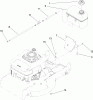 Rasenmäher 22177TE - Toro 53cm Heavy-Duty Recycler Mower (SN: 290000001 - 290999999) (2009) Ersatzteile FUEL TANK ASSEMBLY