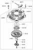 Rasenmäher 22187 - Toro 21" Heavy-Duty Recycler Mower (SN: 270000001 - 270999999) (2007) Ersatzteile STARTER ASSEMBLY KAWASAKI FJ180V-AS31