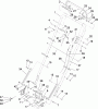 Rasenmäher 22187 - Toro 21" Heavy-Duty Recycler Mower (SN: 310000001 - 310999999) (2010) Ersatzteile HANDLE ASSEMBLY
