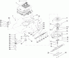 Rasenmäher 22188 - Toro 21" Heavy-Duty Recycler Walk-Behind Mower (SN: 270000001 - 270999999) (2007) Ersatzteile ENGINE AND BLADE ASSEMBLY