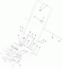 Rasenmäher 22188TE - Toro 53cm Heavy-Duty Recycler Walk-Behind Mower (SN: 313000001 - 313999999) (2013) Ersatzteile HANDLE ASSEMBLY