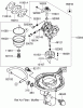 Rasenmäher 22190 - Toro 21" Heavy-Duty Recycler Walk-Behind Mower (SN: 290000001 - 290999999) (2009) Ersatzteile CARBURETOR ASSEMBLY KAWASAKI FJ180V-AS39