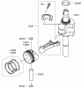 Rasenmäher 22190 - Toro 21" Heavy-Duty Recycler Walk-Behind Mower (SN: 290000001 - 290999999) (2009) Ersatzteile PISTON AND CRANKSHAFT ASSEMBLY KAWASAKI FJ180V-AS39