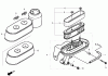 Rasenmäher 22196 - Toro 21" Heavy-Duty Recycler Walk-Behind Mower (SN: 270000001 - 270999999) (2007) Ersatzteile AIR CLEANER ASSEMBLY HONDA GXV160UH2 T1AH