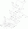 Rasenmäher 22196 - Toro 21" Heavy-Duty Recycler Walk-Behind Mower (SN: 270000001 - 270999999) (2007) Ersatzteile HANDLE ASSEMBLY