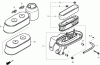 Rasenmäher 22196 - Toro 21" Heavy-Duty Recycler Walk-Behind Mower (SN: 290000001 - 290999999) (2009) Ersatzteile AIR CLEANER ASSEMBLY HONDA GXV160UH2 T1AH