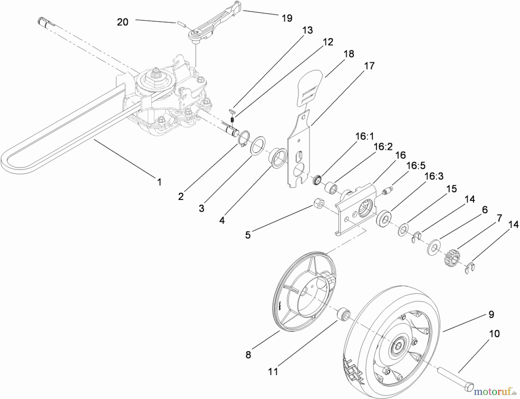  Rasenmäher 22196 - Toro 21