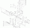 Rasenmäher 22203TE - Toro 66cm Heavy-Duty Rear Bagger Lawn Mower (SN: 313000001 - 313999999) (2013) Ersatzteile GEAR CASE ASSEMBLY NO. 116-0786