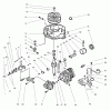 Rasenmäher 22240 - Toro Side Discharge Mower (SN: 7900001 - 7999999) (1997) Ersatzteile ENGINE ASSEMBLY