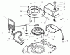 Rasenmäher 22240 - Toro Side Discharge Mower (SN: 7900001 - 7999999) (1997) Ersatzteile SHROUD ASSEMBLY