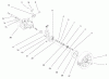 Rasenmäher 22241 - Toro Side Discharge Mower (SN: 7900001 - 7999999) (1997) Ersatzteile GEARCASE & WHEEL ASSEMBLY