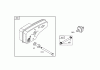 Rasenmäher 22243 - Toro Commercial Side-Discharge Lawnmower (SN: 250000001 - 250999999) (2005) Ersatzteile MUFFLER AND FUEL TANK ASSEMBLY BRIGGS AND STRATTON 12W802-1701-B1
