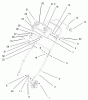 Rasenmäher 22261 - Toro Side Discharge Mower (SN: 230000001 - 230999999) (2003) Ersatzteile HANDLE ASSEMBLY
