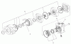 Compact Utility Attachments 22445 - Toro 40" Tiller, Dingo Compact Utility Loader (SN: 220000001 - 220999999) (2002) Ersatzteile HYDRAULIC MOTOR ASSEMBLY NO. 98-9084