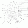 Rasenmäher 22261 - Toro Side Discharge Mower (SN: 8900001 - 8999999) (1998) Ersatzteile HOUSING ASSEMBLY