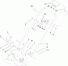 Rasenmäher 22270 - Toro 21" Lawn Mower (SN: 280000001 - 280999999) (2008) Ersatzteile HANDLE ASSEMBLY