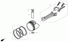 Rasenmäher 22271 - Toro 21" Lawn Mower (SN: 270000001 - 270999999) (2007) Ersatzteile PISTON AND CONNECTING ROD ASSEMBLY HONDA GSV190LA S3A