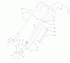 Rasenmäher 22290 - Toro 21" Heavy-Duty Recycler Walk-Behind Mower (SN: 314000001 - 314999999) (2014) Ersatzteile HANDLE ASSEMBLY