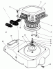 Rasenmäher 22510 - Toro Walk-Behind Mower (SN: 8000001 - 8999999) (1988) Ersatzteile RECOIL ASSEMBLY MODEL NO. VMH7