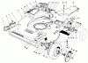 Rasenmäher 22621 - Toro Walk-Behind Mower (SN: 7000001 - 7999999) (1987) Ersatzteile HOUSING ASSEMBLY (MODEL NO. 22525)