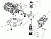 Rasenmäher 22580 - Toro Walk-Behind Mower (SN: 0000001 - 0999999) (1990) Ersatzteile CRANKSHAFT ASSEMBLY (MODEL NO. 47PK9-3)