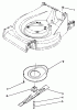 Rasenmäher 22581 - Toro Walk-Behind Mower (SN: 1000001 - 1999999) (1991) Ersatzteile BLADE & SHIELD ASSEMBLY