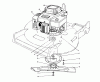 Rasenmäher 22621 - Toro Walk-Behind Mower (SN: 0000001 - 0999999) (1990) Ersatzteile ENGINE ASSEMBLY