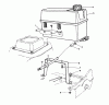 Rasenmäher 22621 - Toro Walk-Behind Mower (SN: 0000001 - 0999999) (1990) Ersatzteile GAS TANK ASSEMBLY