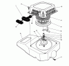 Rasenmäher 22621 - Toro Walk-Behind Mower (SN: 0000001 - 0999999) (1990) Ersatzteile RECOIL ASSEMBLY (ENGINE MODEL NO. VMH7-4)