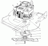 Rasenmäher 22622 - Toro Walk-Behind Mower (SN: 2000001 - 2999999) (1992) Ersatzteile ENGINE ASSEMBLY