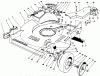 Rasenmäher 22622 - Toro Walk-Behind Mower (SN: 2000001 - 2999999) (1992) Ersatzteile HOUSING ASSEMBLY (MODEL 22621)