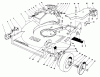 Rasenmäher 22622 - Toro Walk-Behind Mower (SN: 2000001 - 2999999) (1992) Ersatzteile HOUSING ASSEMBLY (MODEL 22622)