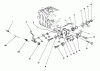 Rasenmäher 22700 - Toro Walk-Behind Mower (SN: 2000001 - 2999999) (1992) Ersatzteile GOVERNOR ASSEMBLY (MODEL NO. 47PM1-3)