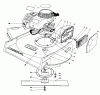 Rasenmäher 22700B - Toro Walk-Behind Mower (SN: 39000001 - 39999999) (1993) Ersatzteile ENGINE ASSEMBLY