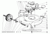 Rasenmäher 23000 - Toro Whirlwind Walk-Behind Mower (SN: 3000001 - 3999999) (1973) Ersatzteile HOUSING ASSEMBLY H. P. MODEL