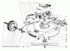 Rasenmäher 23004 - Toro Whirlwind Walk-Behind Mower (SN: 4000001 - 4999999) (1974) Ersatzteile HOUSING ASSEMBLY S.P. MODELS 23144 & 23123