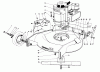 Rasenmäher 23022 - Toro Walk-Behind Mower (SN: 2000001 - 2999999) (1982) Ersatzteile HOUSING ASSEMBLY