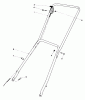 Rasenmäher 23022 - Toro Walk-Behind Mower (SN: 3000001 - 3999999) (1983) Ersatzteile HANDLE ASSEMBLY