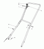 Rasenmäher 23022 - Toro Walk-Behind Mower (SN: 7000001 - 7999999) (1977) Ersatzteile HANDLE ASSEMBLY