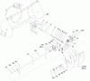 Compact Utility Attachments 22456 - Toro Snowthrower, Dingo Compact Utility Loader (SN: 311000001 - 311999999) (2011) Ersatzteile AUGER AND GEARCASE ASSEMBLY