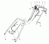 Rasenmäher 23158 - Toro Walk-Behind Mower (SN: 9000001 - 9999999) (1979) Ersatzteile HANDLE ASSEMBLY