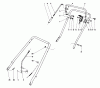 Rasenmäher 23177 - Toro Walk-Behind Mower (SN: 6000001 - 6999999) (1976) Ersatzteile HANDLE ASSEMBLY