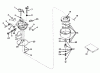 Rasenmäher 23201 - Toro Whirlwind Walk-Behind Mower (SN: 9000001 - 9999999) (1969) Ersatzteile CARBURETOR MODEL NO. 631115 PARTS LIST